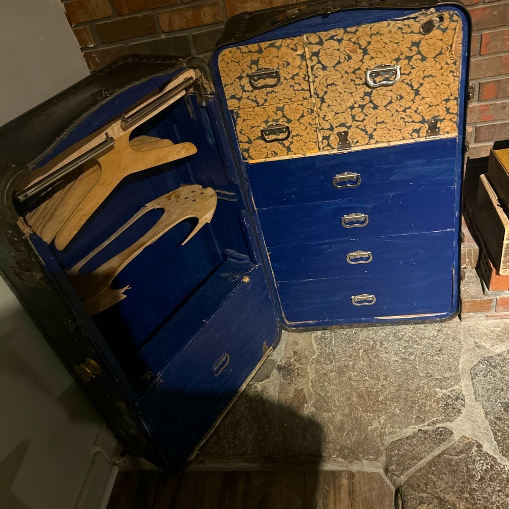 Antique Trunk from Mishawka Indiana